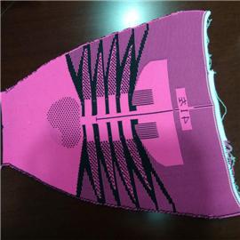 KTS001 3D flyknit vamp  flyknit shoe material Sneakers surface