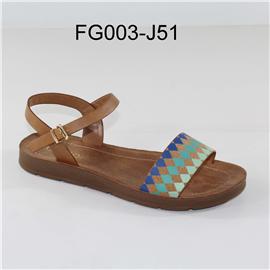 家新FG003-J51 BLUE女士凉鞋
