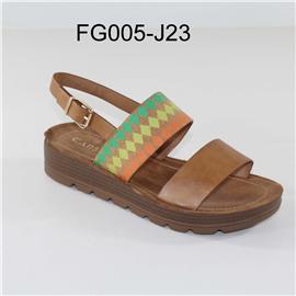 FG005-J23  Camel 女装注塑凉鞋