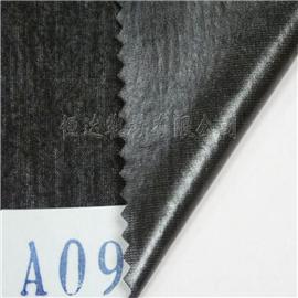 Hengda shoe material A09, hot melt on one side TC knitted fabric