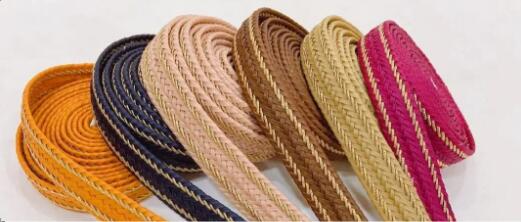 鴻億織帶 | 金絲條紋編織帶——柔軟親膚，持久耐用