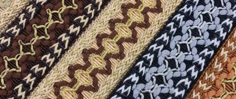 復古民族鉤花編織帶 & 橫條雙色條紋編織帶，你更喜歡哪款呢？