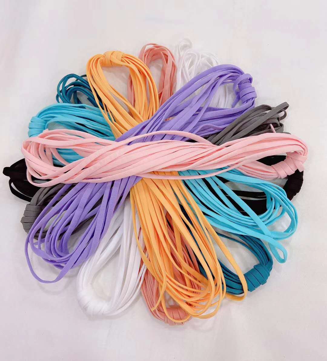 色条纹尼龙织带,口罩耳带绳,七彩织带,印刷织带,松紧带,花边带,绳类织带,编织带,特殊织带