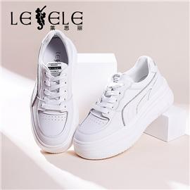 LESELE|莱思丽2022秋季新款网红休闲小白鞋LC10502