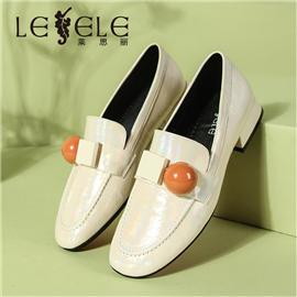 LESELE|Versatile flat sole retro single shoes women's happiness shoes|LA9940