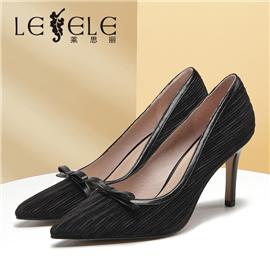 LESELE|Professional ol work shoes leather women's single shoes|LA535