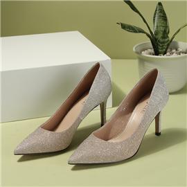 LESELE|Versatile pointed middle heel small fresh women's single shoes|LA6569