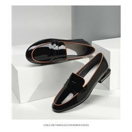 LESELE|Thick heel one step Lefu shoes single shoe  la5926