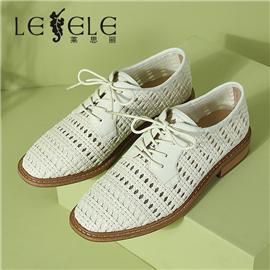 LESELE|Casual shoes hollow knitting leather fashion sandals|LA7089
