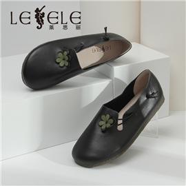 LESELE|Flower bean shoes shallow mouth grandma shoes trend  la6867