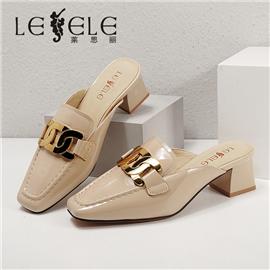 LESELE|莱思丽2022夏季新款尖头羊皮时尚女凉鞋 LE7288图片