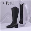 LESELE|莱思丽2022冬季新款潮流时尚修腿百搭长筒靴LD10391图片