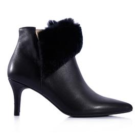  THIX SKIN（澳斯）冬季新品柔软羊皮 尖头细跟女鞋 时尚大气