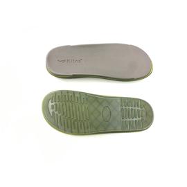 美尔杰81710|橡塑透明＋EVA材质|双层沙滩凉鞋底