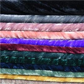 坤达c105折皱韩国绒丨羊猄绒布丨针织梭织布