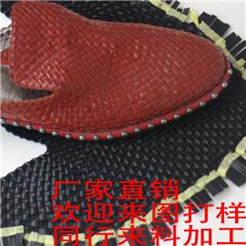 手工编织鞋面系列 手工编织鞋面、特殊编织、PU编织