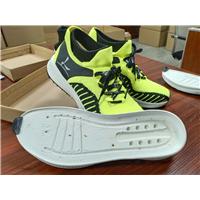 HPW01,荧光绿/黑 3D纺织精品跑鞋图片