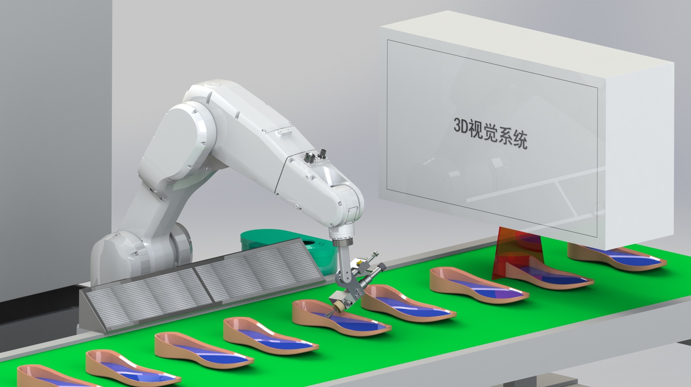 鞋業自動化引領未來 ,智能生產線改變制鞋模式