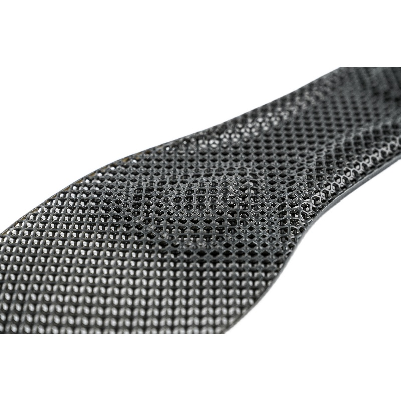 luxcreo淸锋3D打印鞋垫/黑色/超薄/透气/减震/防臭/运动/防护/扁平足矫正