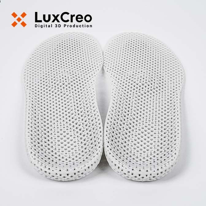 LuxCreo官方3D打印鞋垫/功能性/超软/舒适/透气/减震/防臭/定制鞋垫