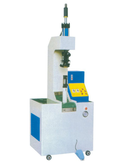 OR-337 semi automatic hydraulic heel nailing machine