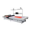 IC455DH/IC650DH double head and double zone CNC vibratory knife leather cutting machine
