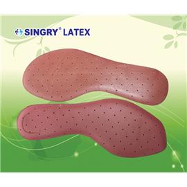 铨兴乳胶 专业供应 乳胶鞋垫 EVA热压 天然环保