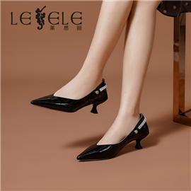 LESELE|莱思丽2022春季新款时尚百搭高跟鞋LA7352