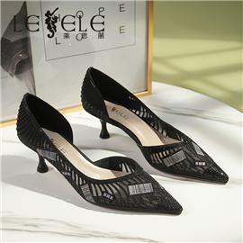 LESELE|Pointed water drill thin high heels women's single shoes|LA6748