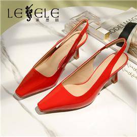 LESELE|Thin heel style sandals women's shoes (mb9223)