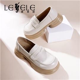 LESELE|莱思丽2022秋季新款时尚圆头乐福鞋LC10528