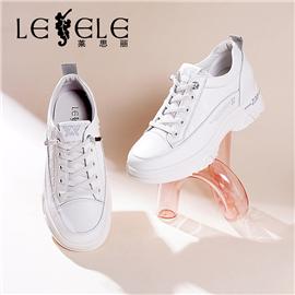 LESELE|萊思麗2022秋季新款網紅休閑小白鞋LC10529