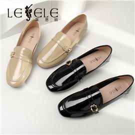 LESELE|Slip on loafers' shoes British single shoes|LA6742