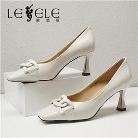 LESELE|萊思麗2021秋季時尚方頭舒适時裝鞋MA90072