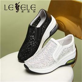 LESELE|Sports light casual spring shoes ultra light mesh shoes  la5895