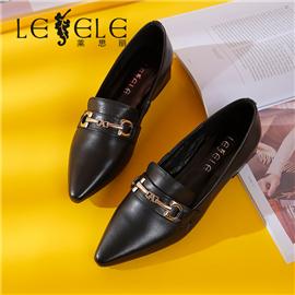 LESELE|Flat sole single shoes women's spring and autumn Doudou shoes la6940