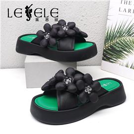 LESELE|萊思麗2022夏季新款時尚女涼拖鞋LB2582