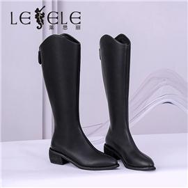 LESELE|莱思丽2022冬季新款潮流时尚修腿百搭长筒靴LD10391