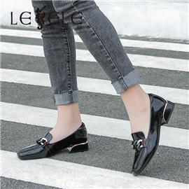 LESELE|All kinds of British style spring and autumn square toe shoes|LA5887