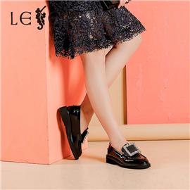 LESELE|Women's one legged loafer shoes single shoes (la5067)