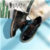 LESELE|Leather hollowed-out net boots fashion cool boots | ma9259