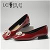 LESELE|莱思丽2022春季新款时尚牛皮耐磨底女士时装鞋LA5857