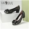 LESELE|Leather bow all season shoes|LA7058