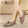 LESELE|Flower bean shoes shallow mouth grandma shoes trend  la6867