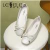 LESELE|Spring tide shoes with hollow and ventilating flat bottom pea shoes | la7248