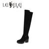 LESELE|Round-heeled boots LD4039