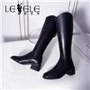 LESELE|莱思丽2022冬季新款潮流时尚修腿百搭长筒靴LD10455