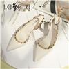 LESELE|New summer shallow mouth Baotou side air sandals | mb9195