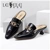 LESELE|莱思丽2021夏季新款时尚牛皮橡胶女式凉鞋 LE8505
