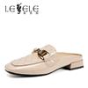 LESELE|莱思丽2021夏季新款时尚优雅潮流羊皮橡胶底女式凉鞋 LE7932